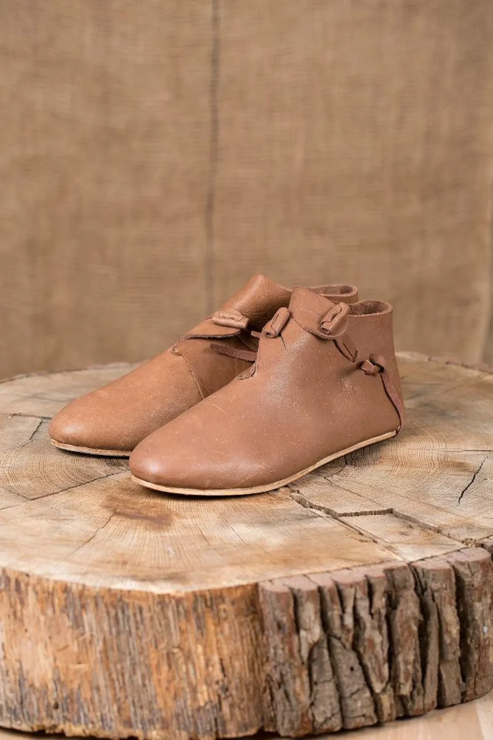 Natural Leather Historical Boots – For Renaissance Faire & Cosplay
