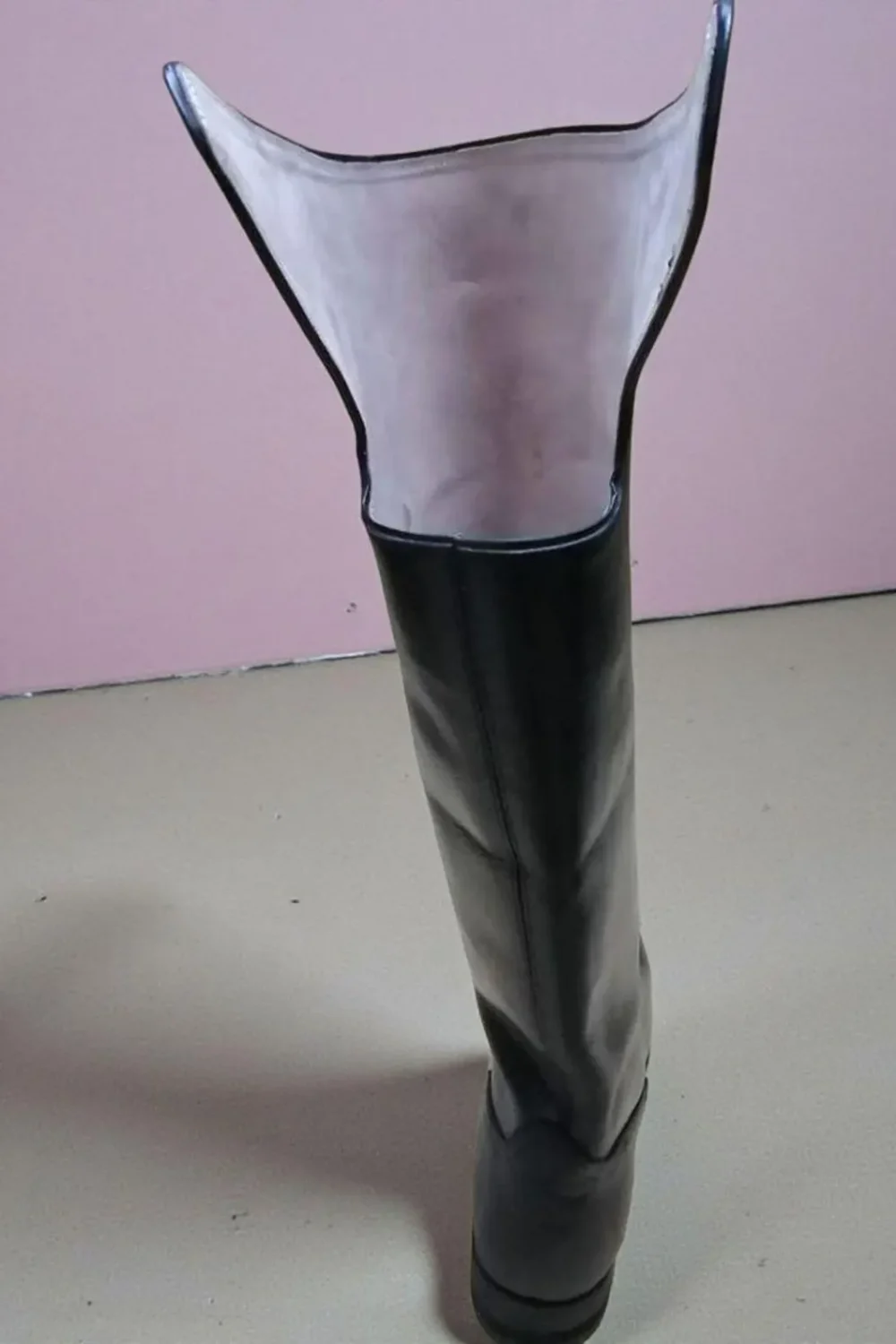 Handmade Civil War Leather Boots – Vintage Costume Footwear - Image 3