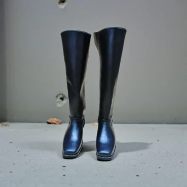 Handmade Civil War Leather Boots – Vintage Costume Footwear