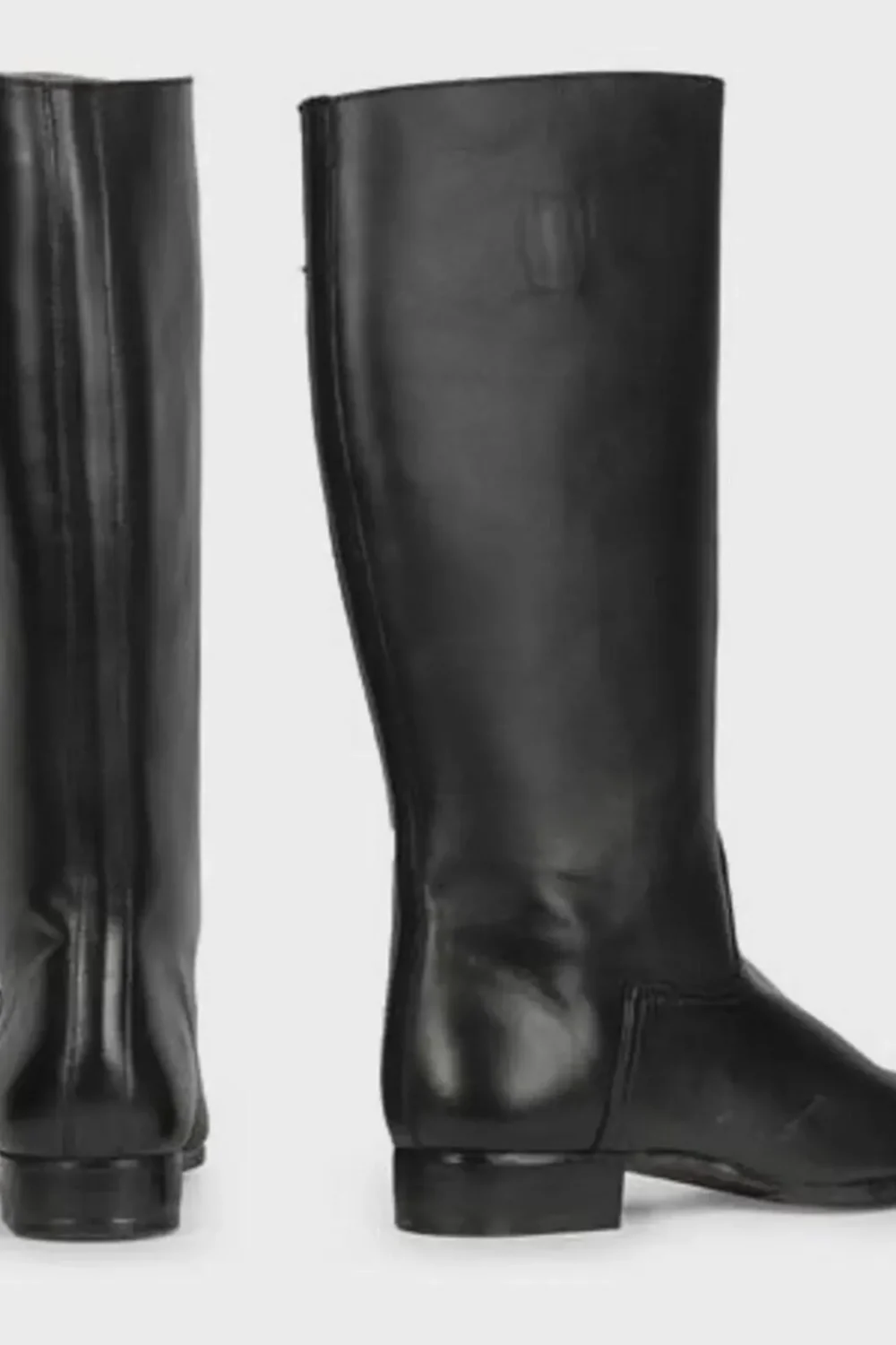 Handmade German Officer Leather Boots – Classic Military Reenactment - Image 4
