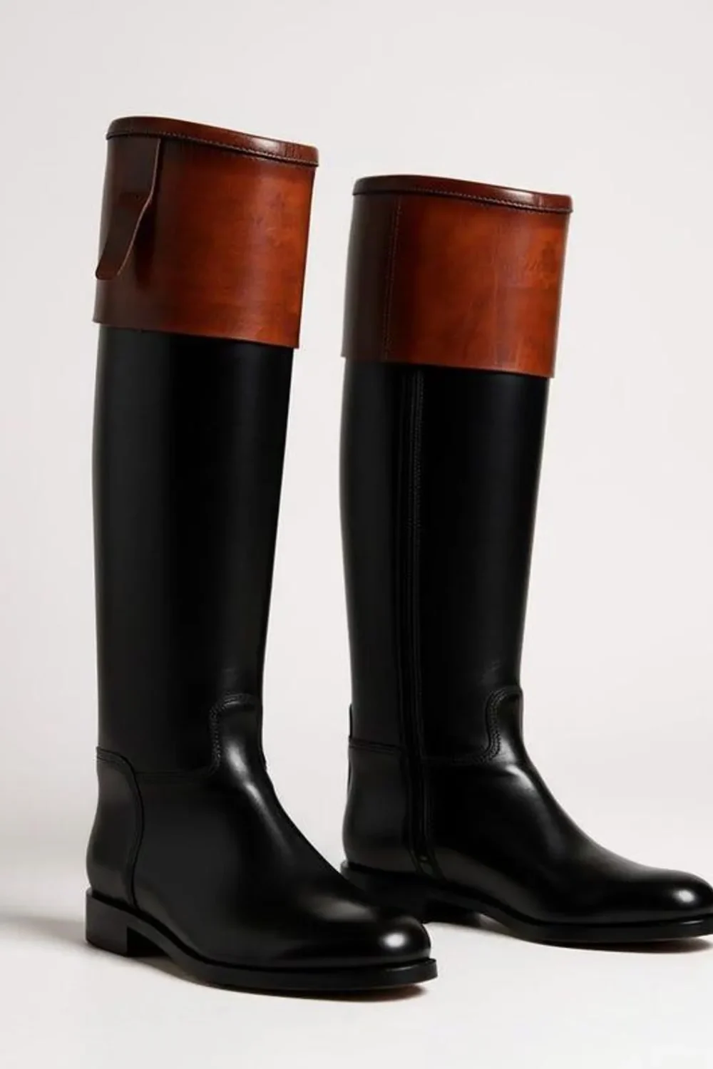 Men’s Tall Leather Polo Horse Boots | Handmade Equestrian Footwear | Custom Fit StitchedDreams - Image 2