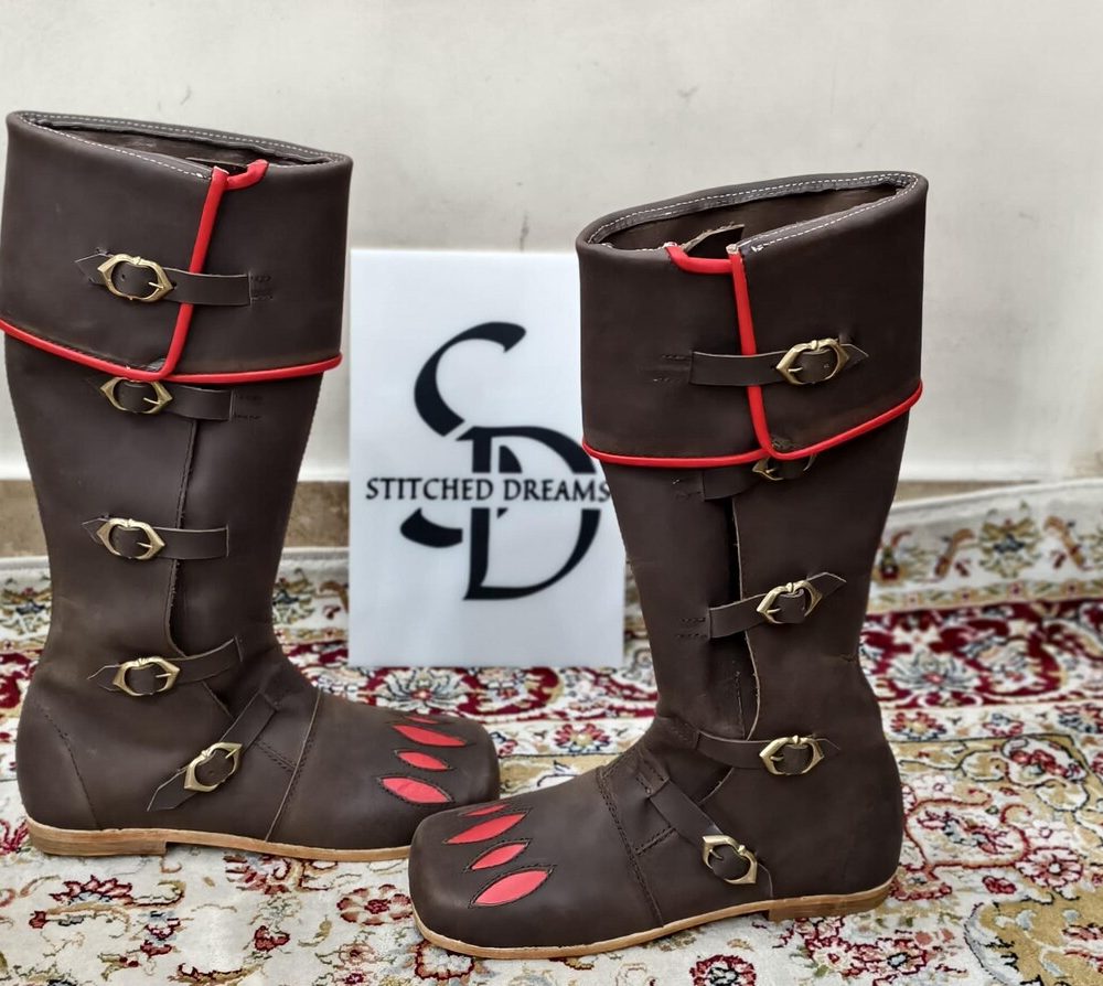 Landsknecht Shoes Handmade – Renaissance Leather Footwear for Reenactment, Medieval & Historical Costume