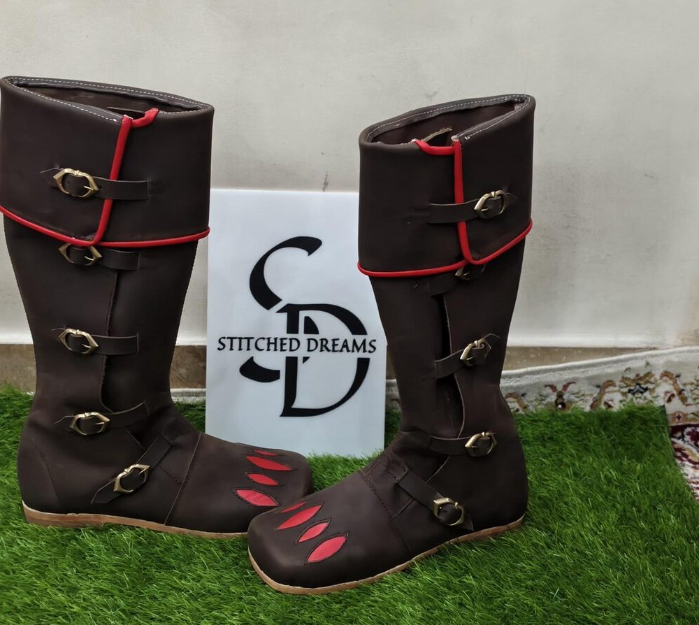 Landsknecht Shoes Handmade – Renaissance Leather Footwear for Reenactment, Medieval & Historical Costume - Image 2