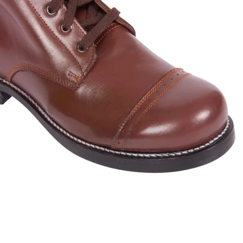 Handmade Leather American Officer Riding Boots, Custom Fit Equestrian - Image 2
